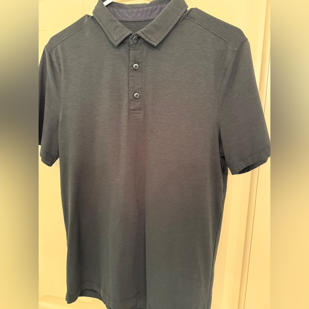 Lululemon Men’s Evolution Short Sleeve Polo | Size M | Black